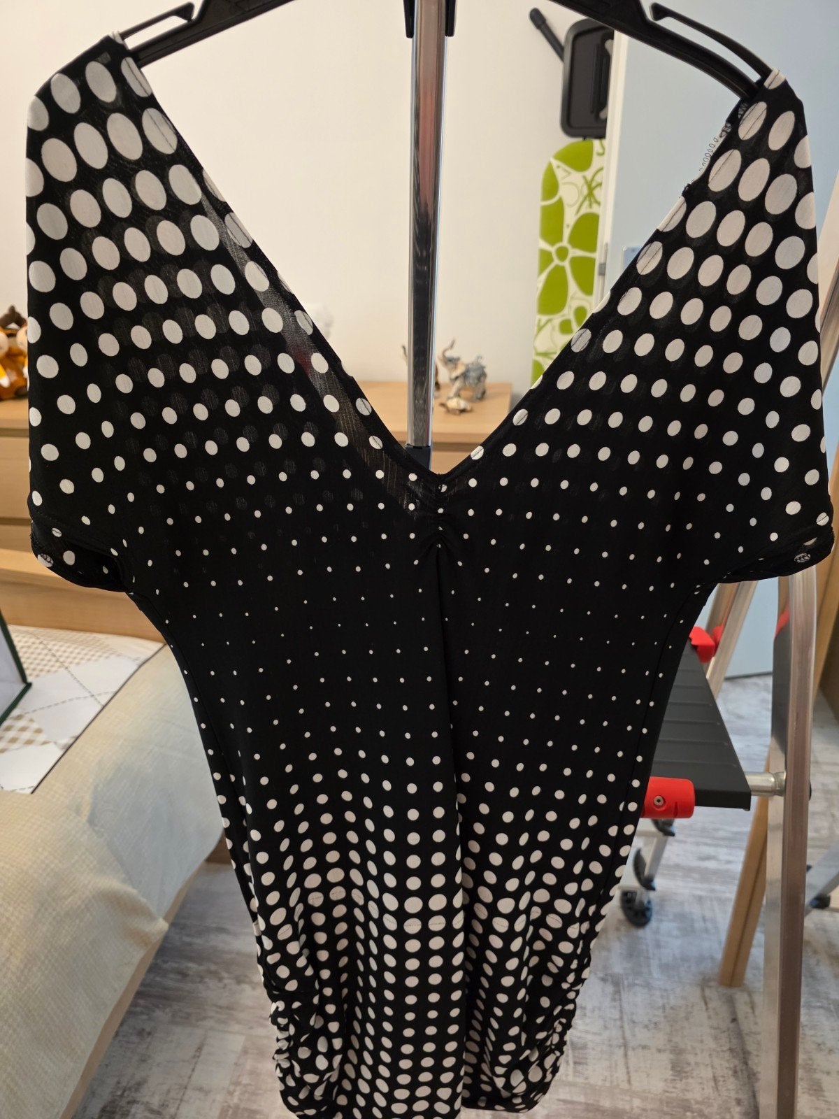 Nieuw Zwart-Wit Polkadot Jurkje Maat S, Kleding | Dames, Jurken, Zwart, Nieuw, Ophalen of Verzenden, Maat 36 (S)