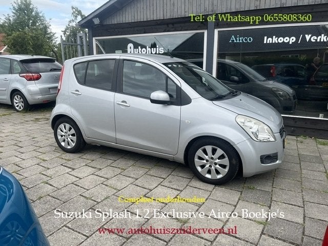 Suzuki Splash 1.2 63KW Exclusive Airco Hoge Instap, Auto's, Voorwielaandrijving, 4 cilinders, 965 kg, Origineel Nederlands