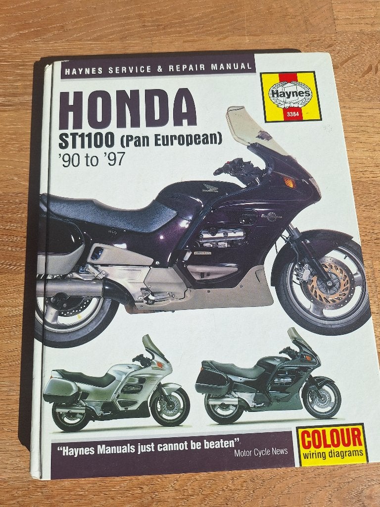 Werkplaats handboek Honda ST1100, Ophalen, Zo goed als nieuw, Haynes, Algemeen