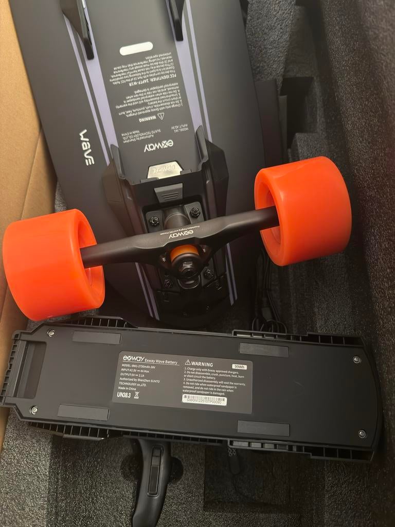 Exway Wave Elektrisch Skateboard - Zo goed als nieuw, Ophalen of Verzenden, Zo goed als nieuw, Skateboard