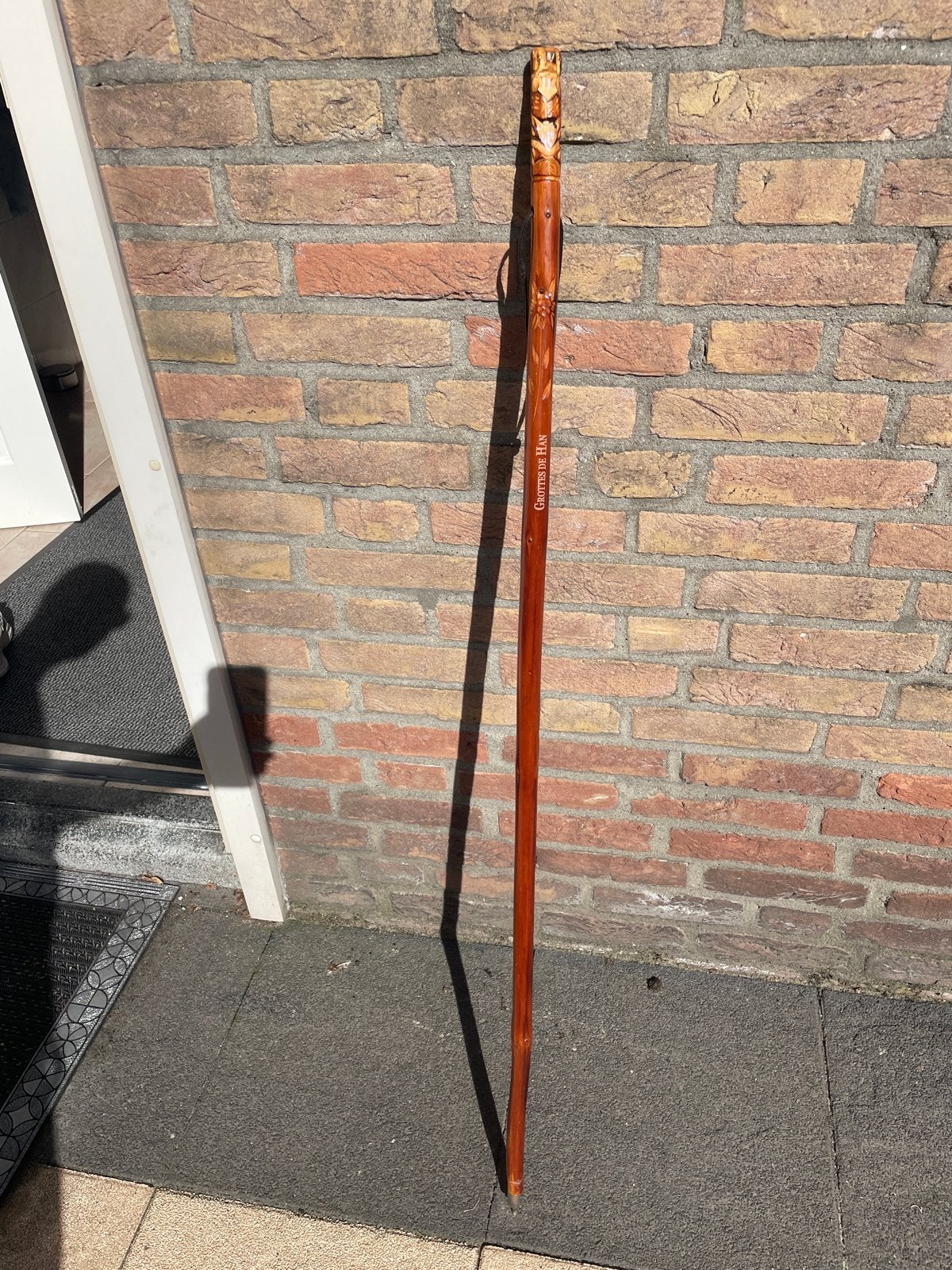 Wandelstik van de grotten van Han, Ophalen