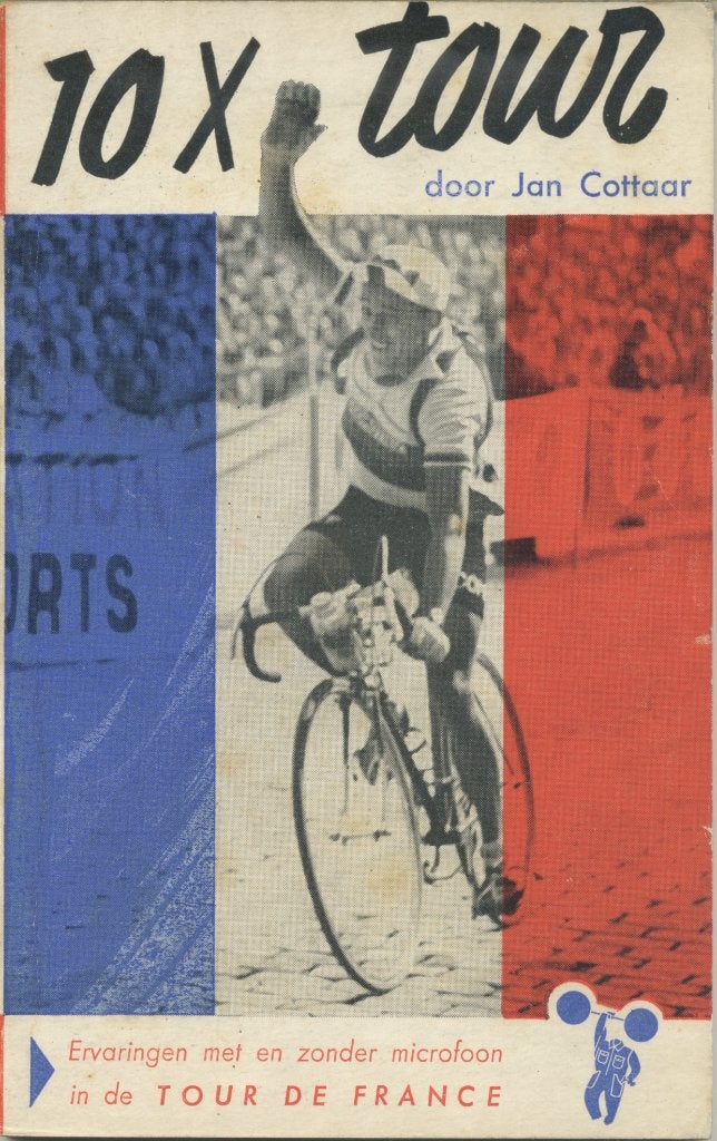 "10 x tour" / Jan Cottaar - in de ronde van Frankrijk - 1960, Boeken, Verzenden, Gelezen, Lopen en Fietsen