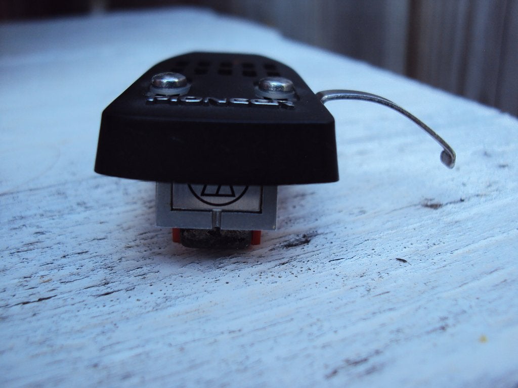 Audio Technica element met nieuwe Naald.  Pioneer Headshell., Ophalen, Gebruikt, Platenspeler-onderdeel, Overige merken