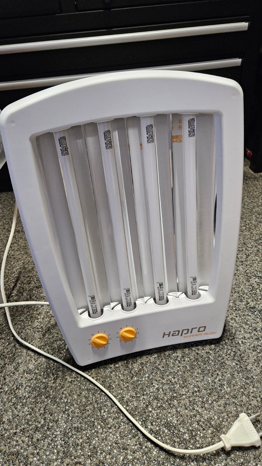 Hapro Summer Glow HB 175 gezichtsbruiner - Zo goed als nieuw, Witgoed en Apparatuur, Zonnebanken en Gezichtsbruiners, Ophalen