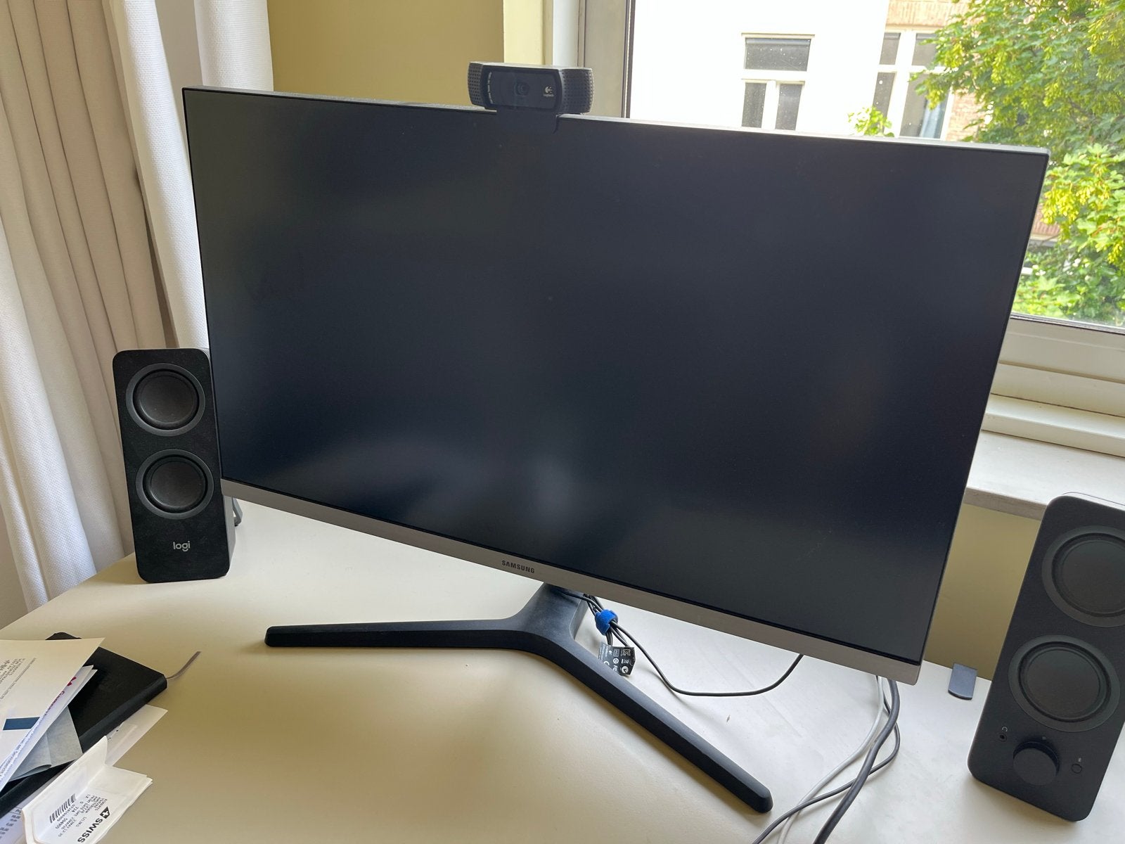 2x Samsung U28R550UQP 28 inch 4K Monitor, Ophalen, HDMI, IPS, 5 ms of meer