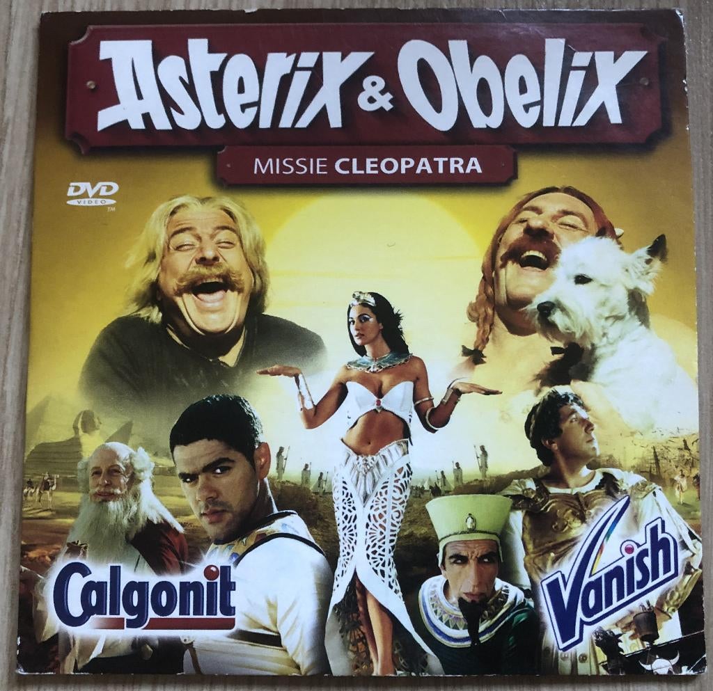 ASTERIX EN OBELIX - MISSIE CLEOPATRA - DVD, Eén stripboek, Ophalen of Verzenden, Zo goed als nieuw