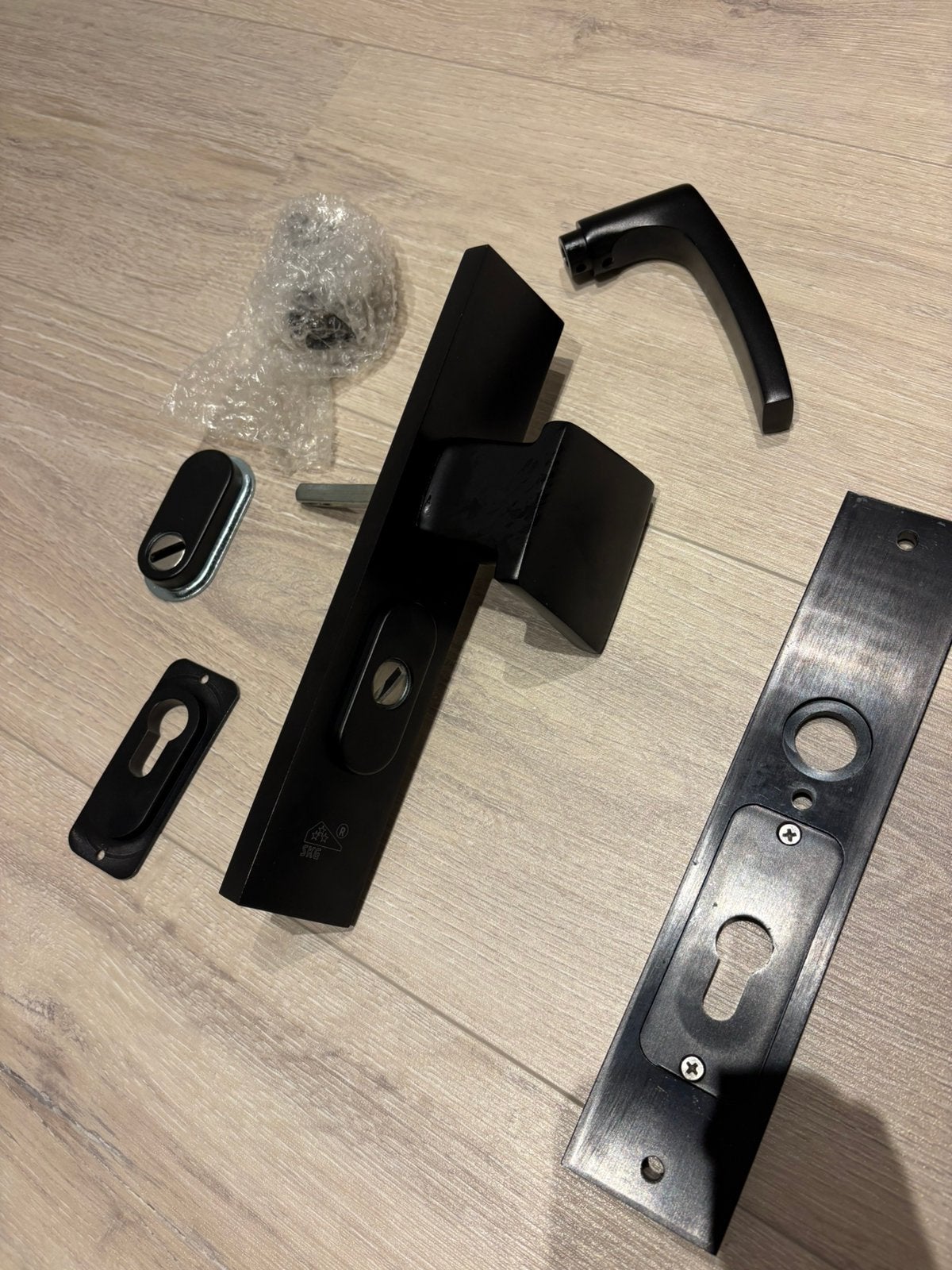 STARX Veiligheidsbeslag met kerntrekbeveiliging PC55 / PC72, Ophalen, Nieuw, Overige materialen, Klink of Kruk
