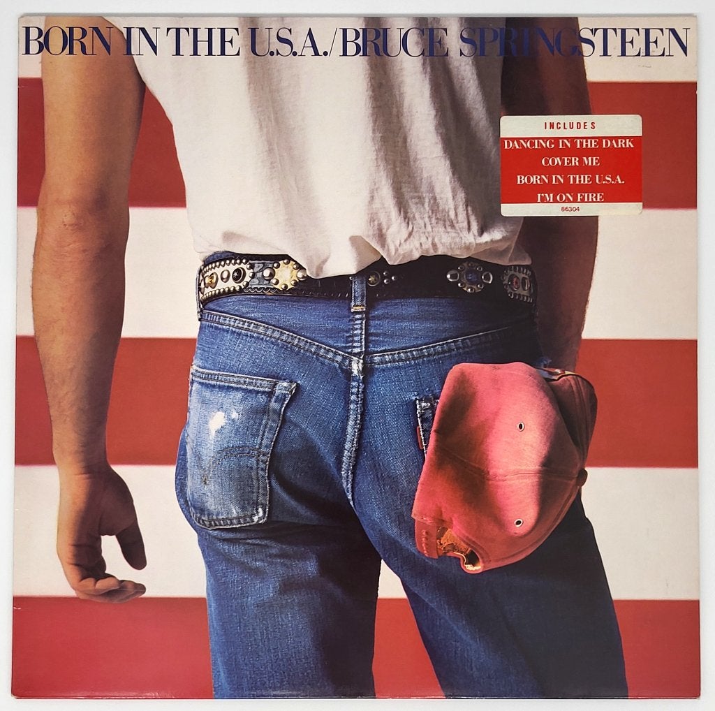 Bruce Springsteen - Born in the U.S.A. - LP - NM-, Cd's en Dvd's, Ophalen of Verzenden, Zo goed als nieuw, 12 inch, Poprock