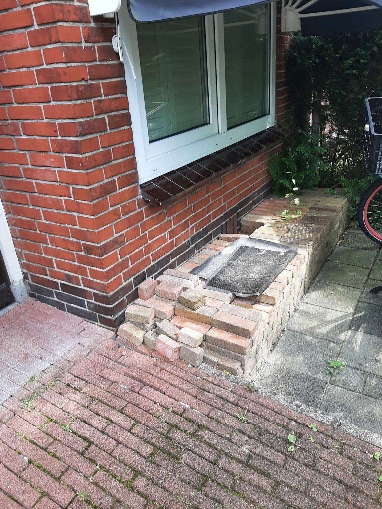 betonwaaltjes (bont), Ophalen, Klinkers, Zo goed als nieuw, 10 m² of meer