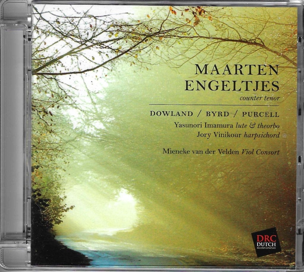 Maarten Engeltjes - Dowland / Byrd / Purcell CD, Verzenden, Overige componisten, Inclusief doosje, Zo goed als nieuw