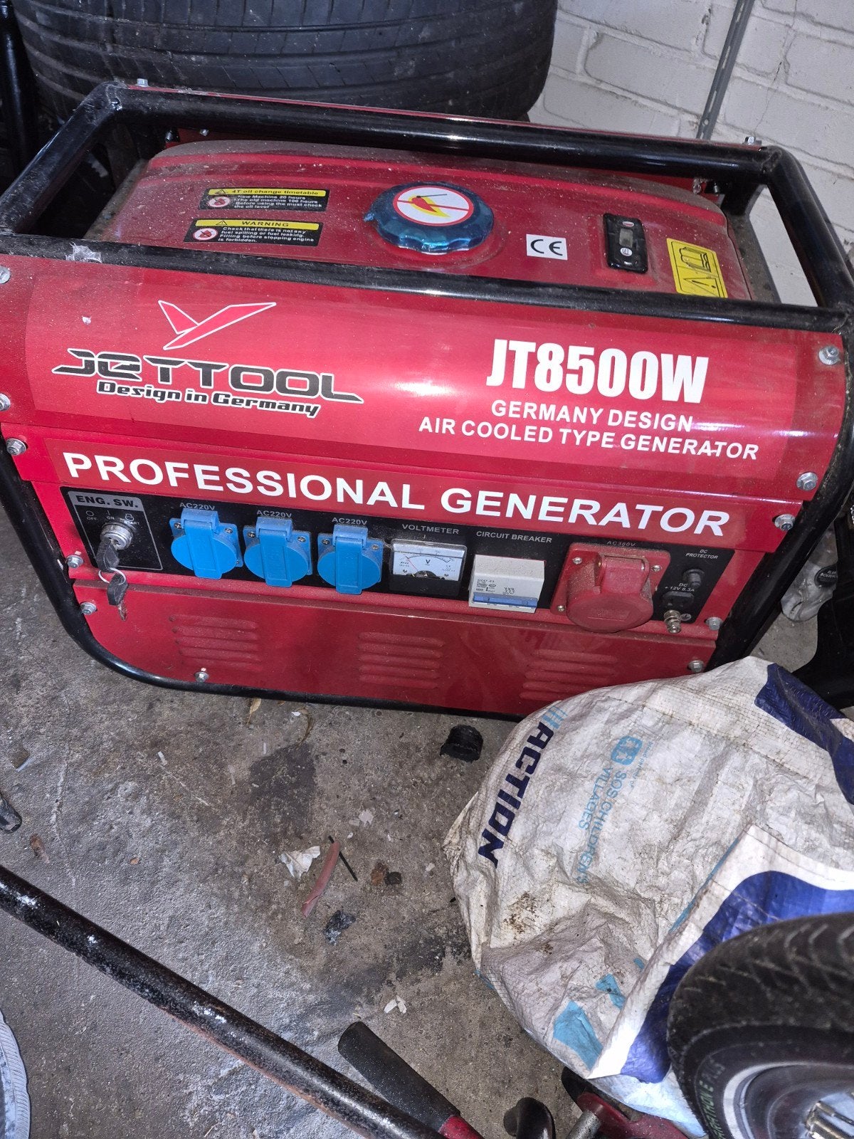 agregaat Benzine, Ophalen, Gebruikt, 30 kVA of meer, Benzine
