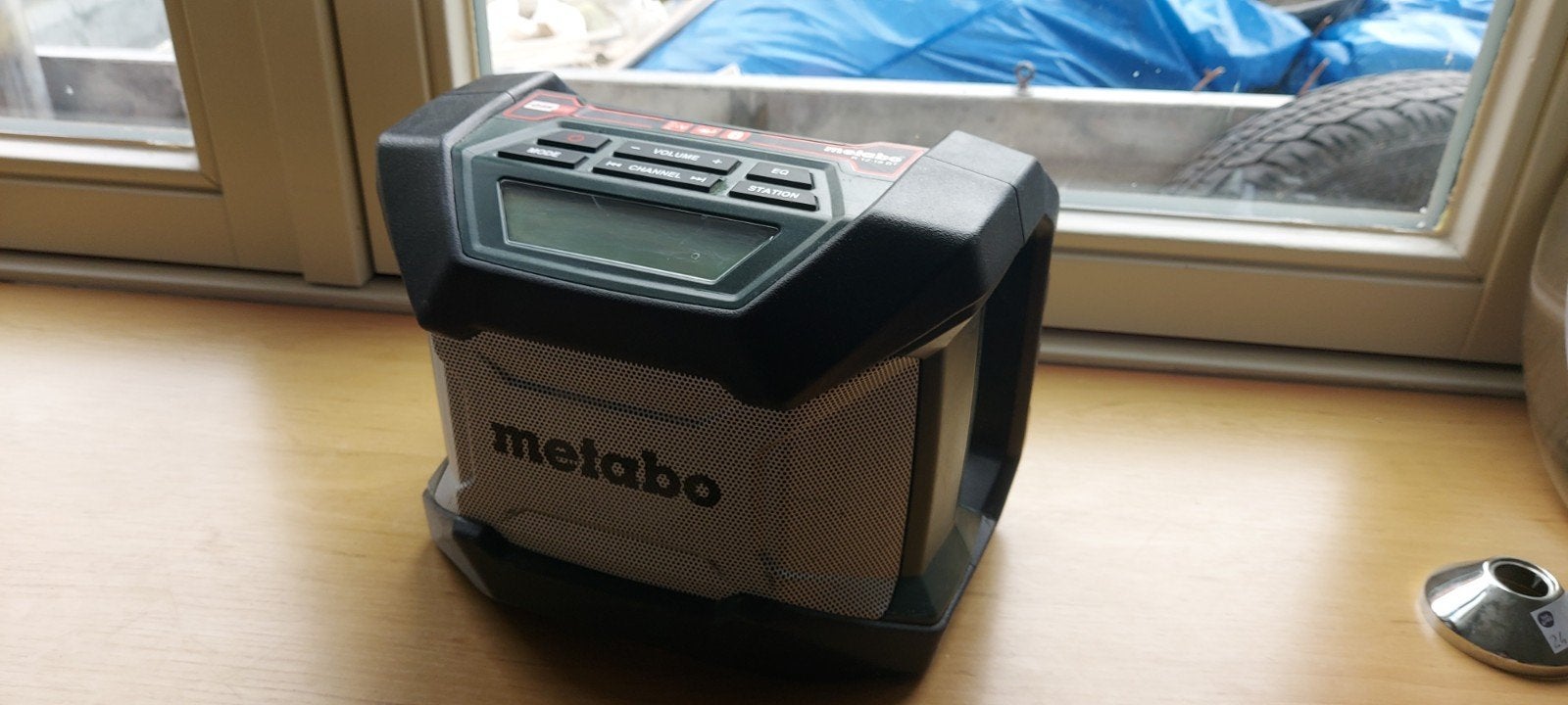 Metabo bouwradio zgan, Ophalen of Verzenden, Zo goed als nieuw, Bouwradio