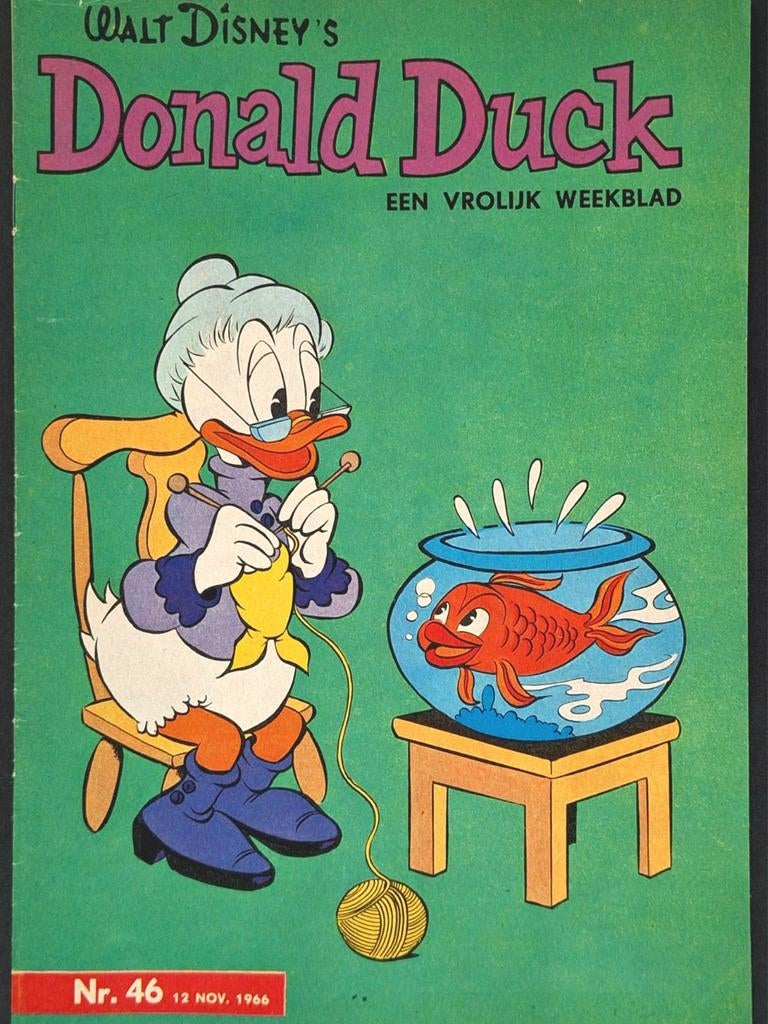 Donald Duck 1966 nr. 46, Boeken, Stripboeken, Eén stripboek, Ophalen of Verzenden, Zo goed als nieuw