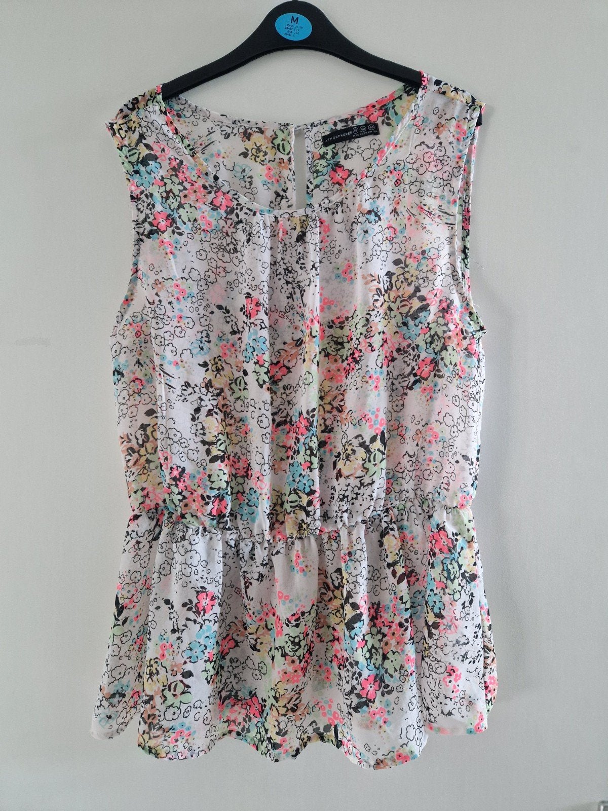 Bloemenprint top maat 40, Kleding | Dames, Maat 38/40 (M), Atmosphere, Meerkleurig, Ophalen of Verzenden