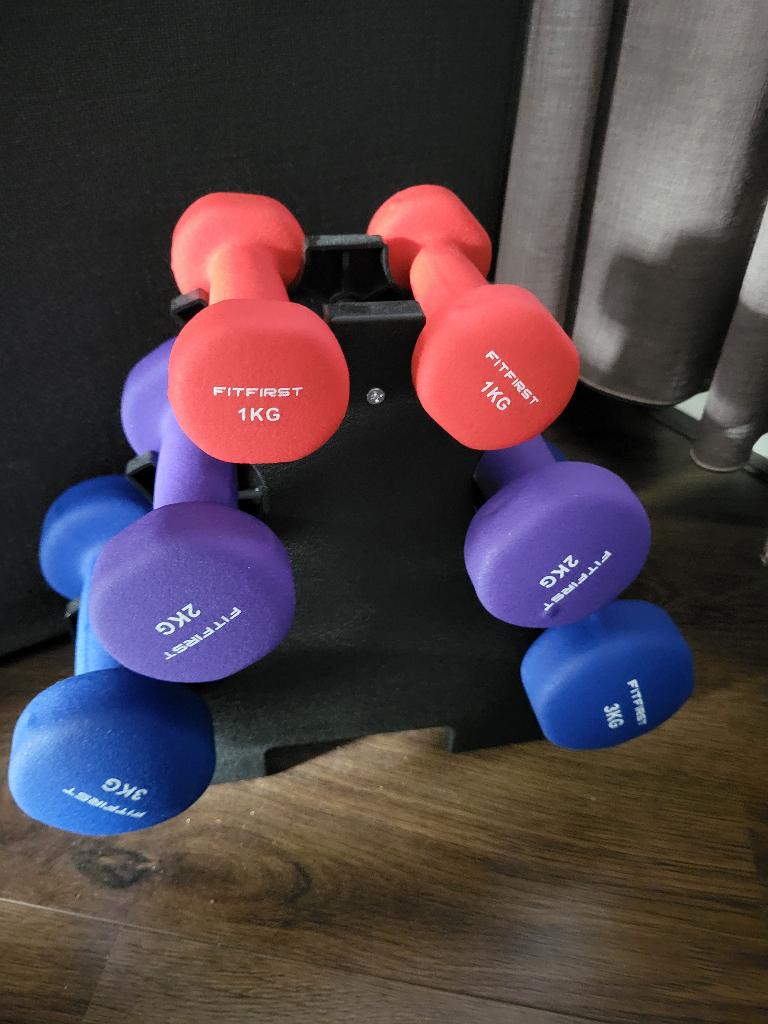 Dumbbellset gewichtjes, Ophalen, Zo goed als nieuw, Dumbbell
