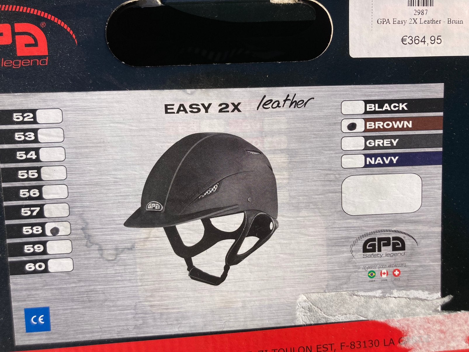 NIEUW! GPA EASY 2x Leather bruin. NIEUW!, Ophalen of Verzenden, Nieuw, Overige soorten