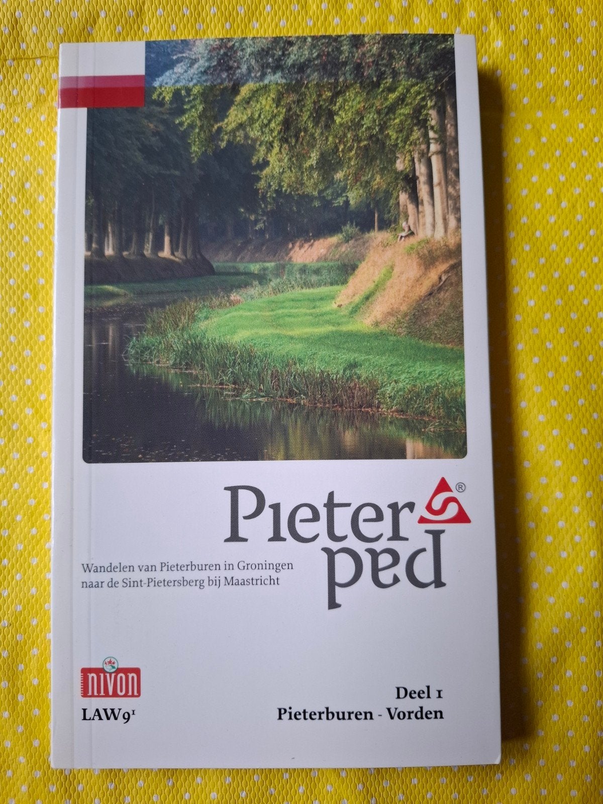 Pieterpad Deel 1: Pieterburen - Vorden LAW 9-1 Wandelgids, Boeken, Fiets- of Wandelgids, Ophalen of Verzenden, NIVON, Benelux