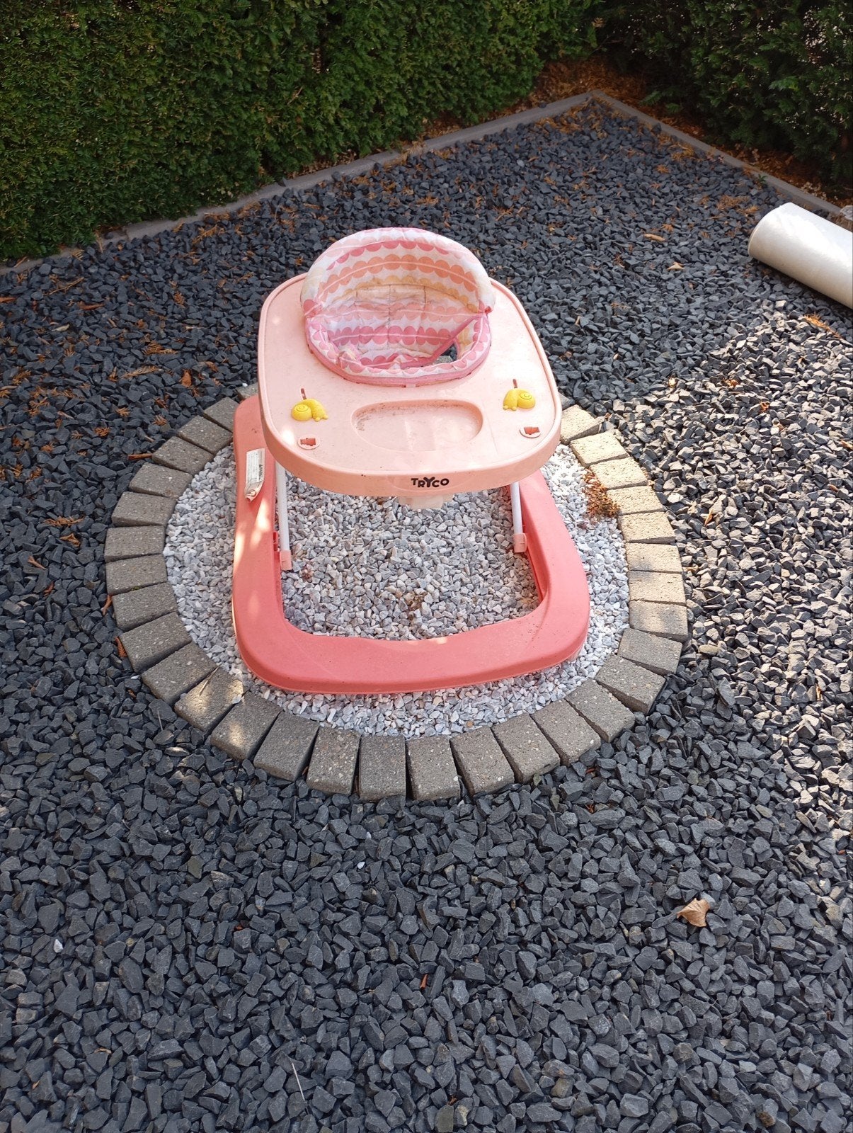 Tryco Loopstoel Roze, Ophalen, Gebruikt