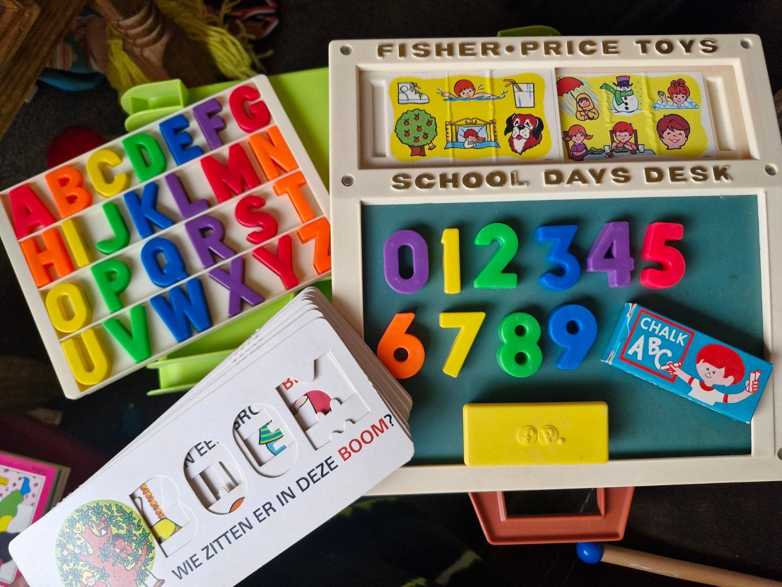 Vintage Fisher Price Lessenaar, Kinderen en Baby's, Speelgoed | Fisher-Price, Ophalen of Verzenden, Zo goed als nieuw, Overige typen