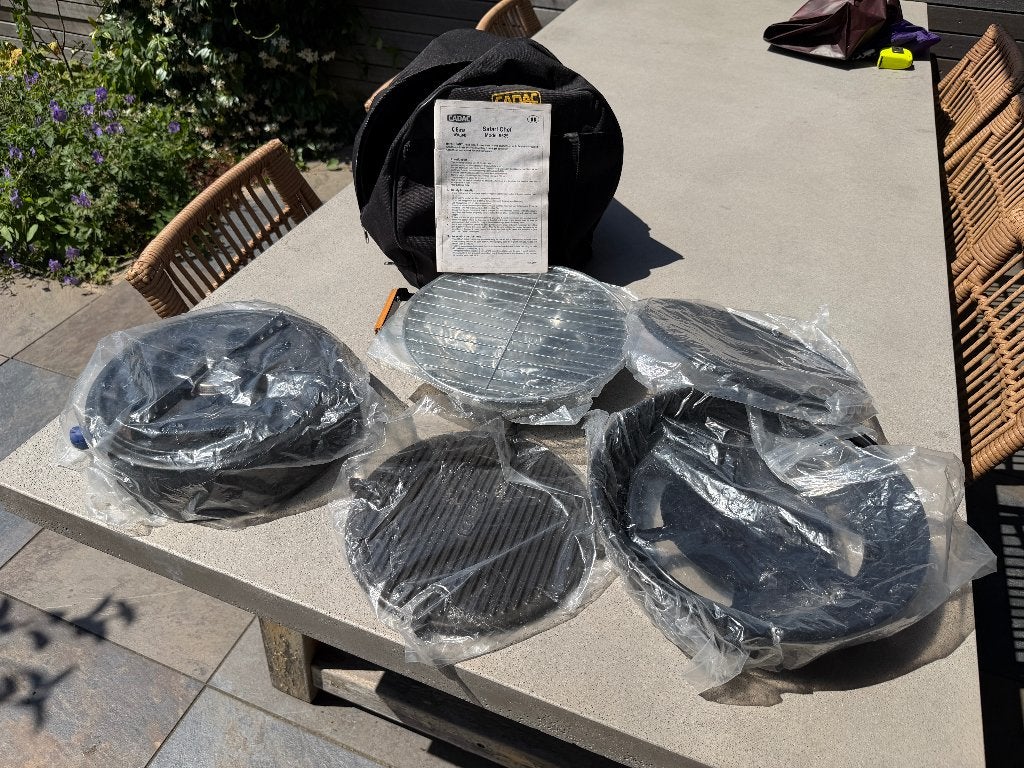 Camping gasstel Cadac Safari chef model 6525, Ophalen, Gebruikt