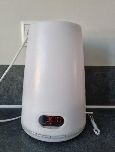 Phillips Wake up light, Ophalen of Verzenden, Zo goed als nieuw, Digitaal