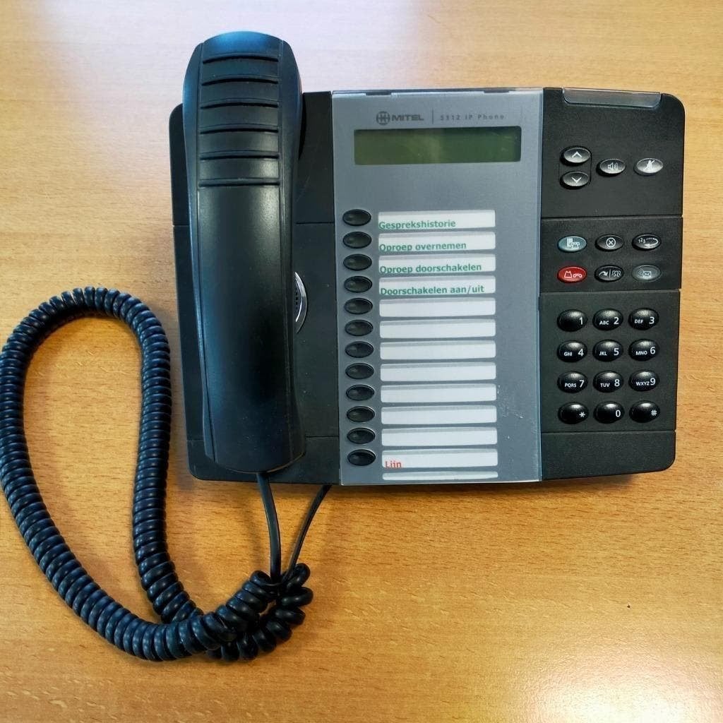 Mitel 5312 IP Phone, Telecommunicatie, Ophalen, Gebruikt, Telefoon