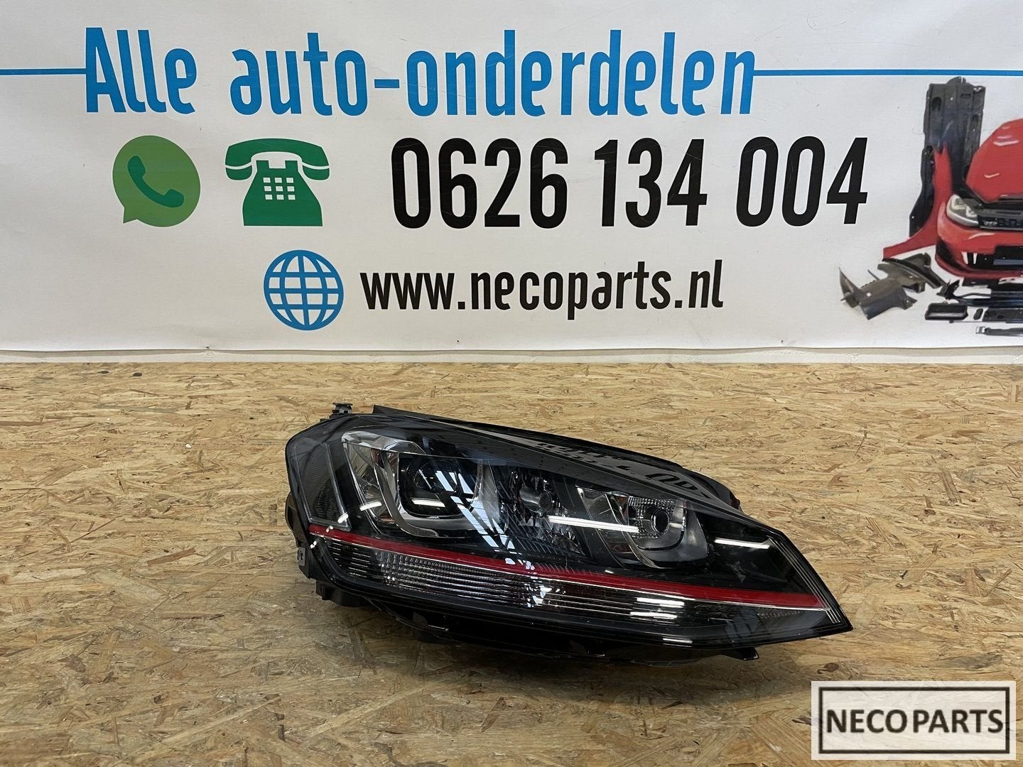 VW GOLF 7 GTI XENON KOPLAMP RECHTS ORIGINEEL 5G1941040A, Auto-onderdelen, Verlichting, -, -, -