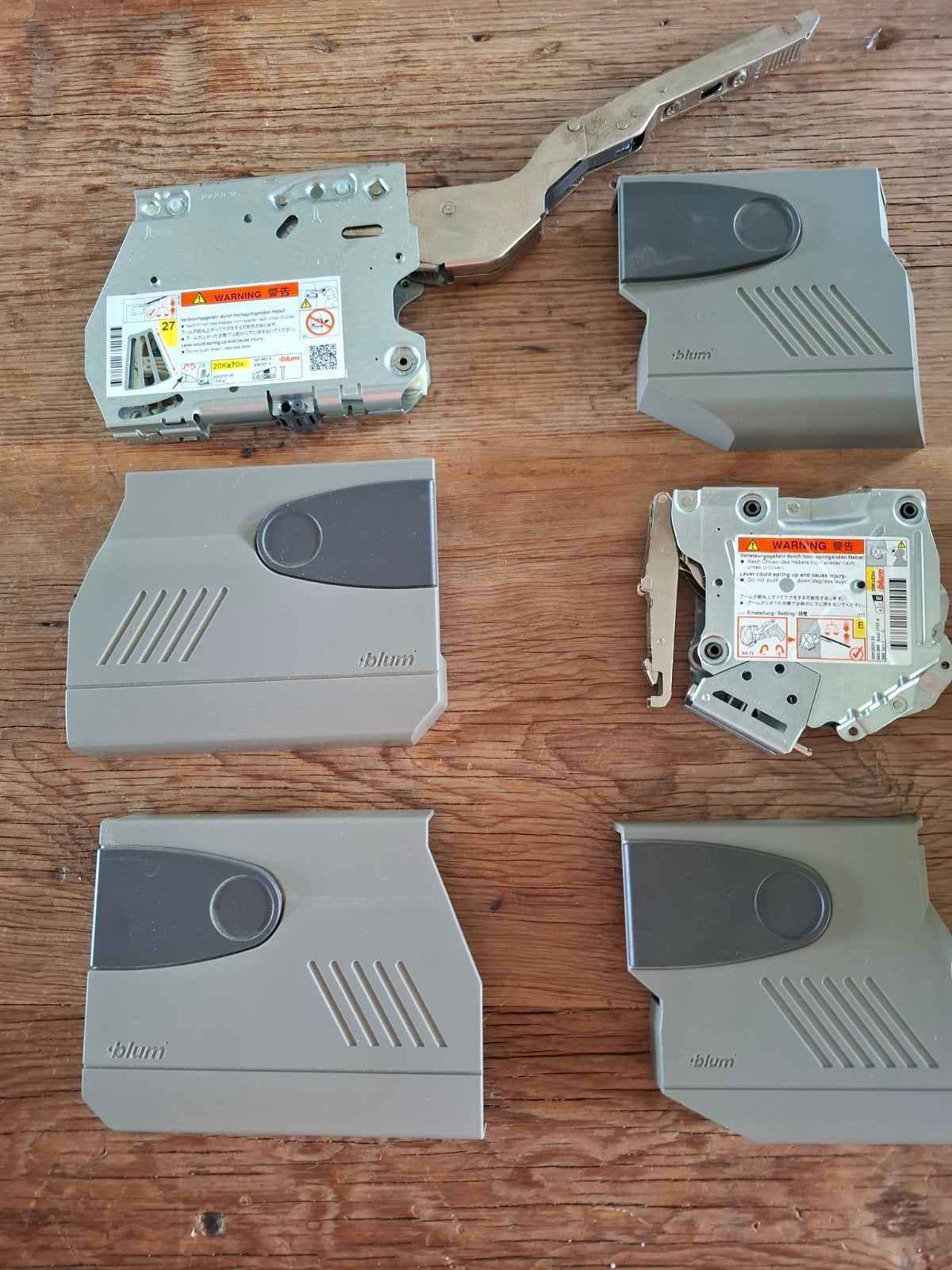 Blum klepkast scharnieren, Ophalen, IJzer, Scharnier
