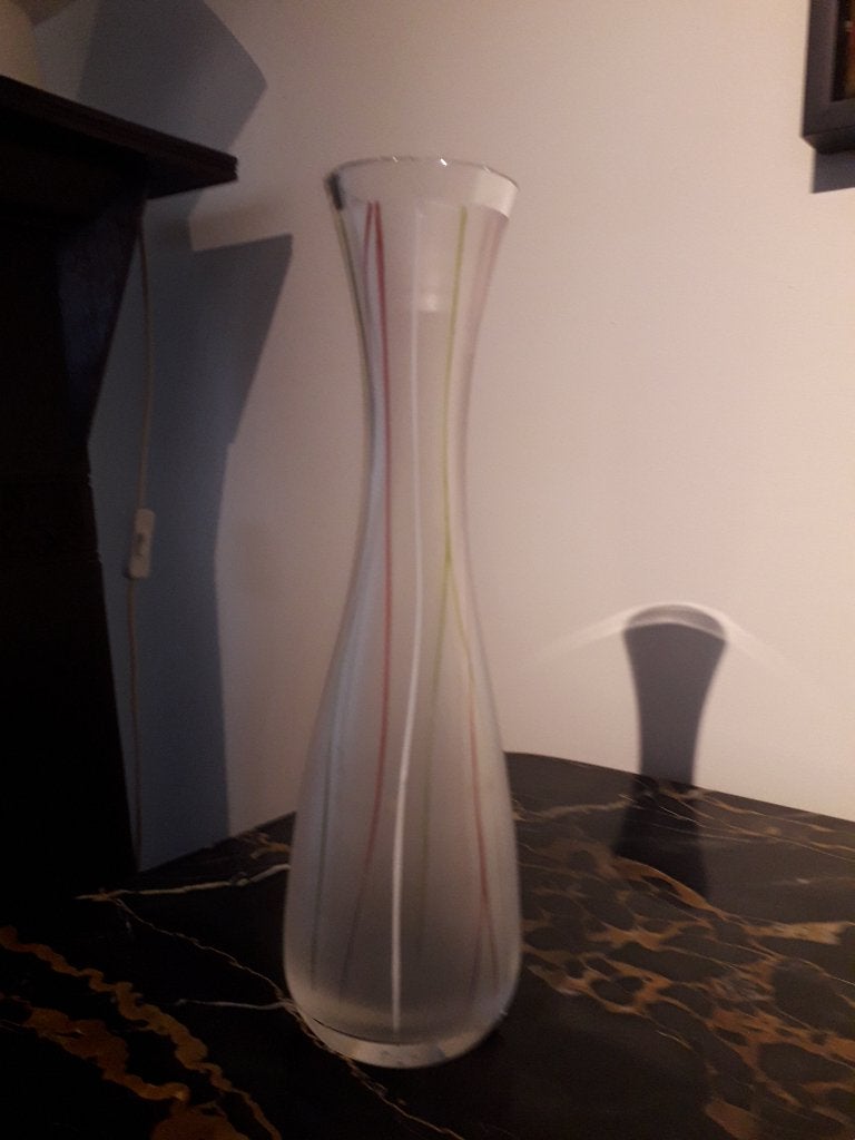 VINTAGE VAAS uit de 50e JAREN hoog 26 cm I.Z.G.STAAT voor 7E, Antiek en Kunst, Ophalen of Verzenden