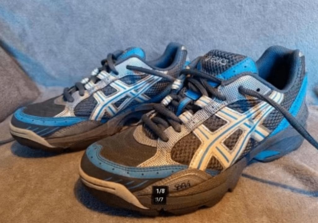 Asics gel blackheath 2 hockeyschoenen maat 38 (24cm), Gebruikt, Schoenen, Ophalen of Verzenden