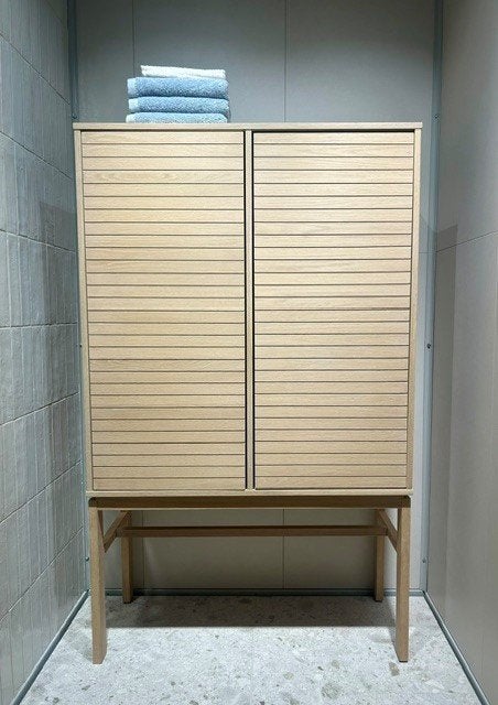 cabinet Linley, Ophalen, Met deur(en), 100 tot 150 cm, Nieuw