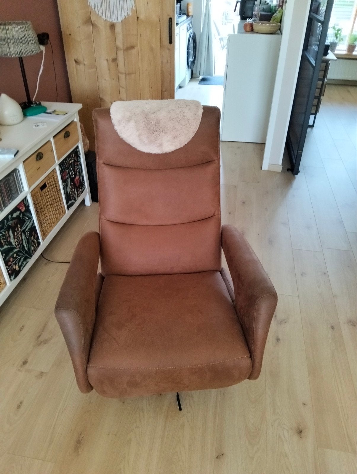 relaxstoel electrisch, Huis en Inrichting, Fauteuils, Ophalen, 50 tot 75 cm