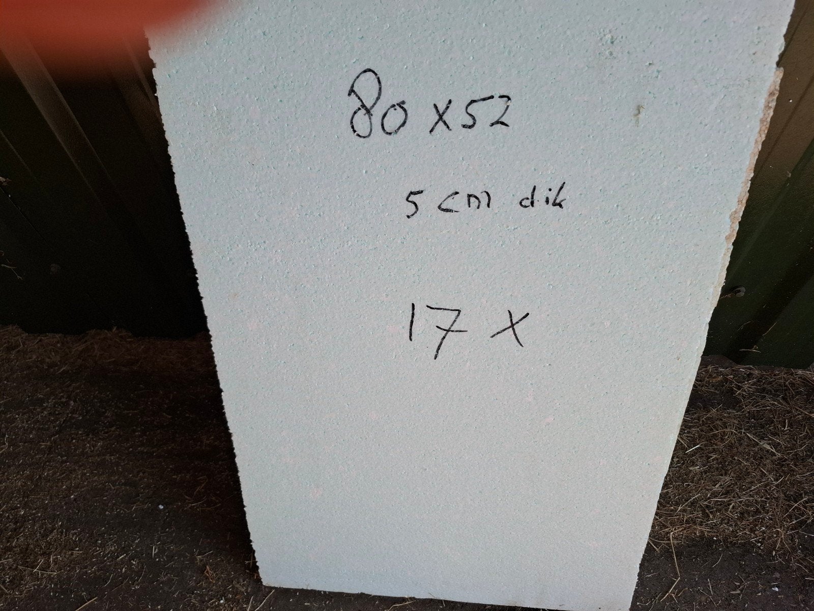 isolatie plaatjes, Ophalen, Piepschuim (Tempex), Minder dan 4 cm