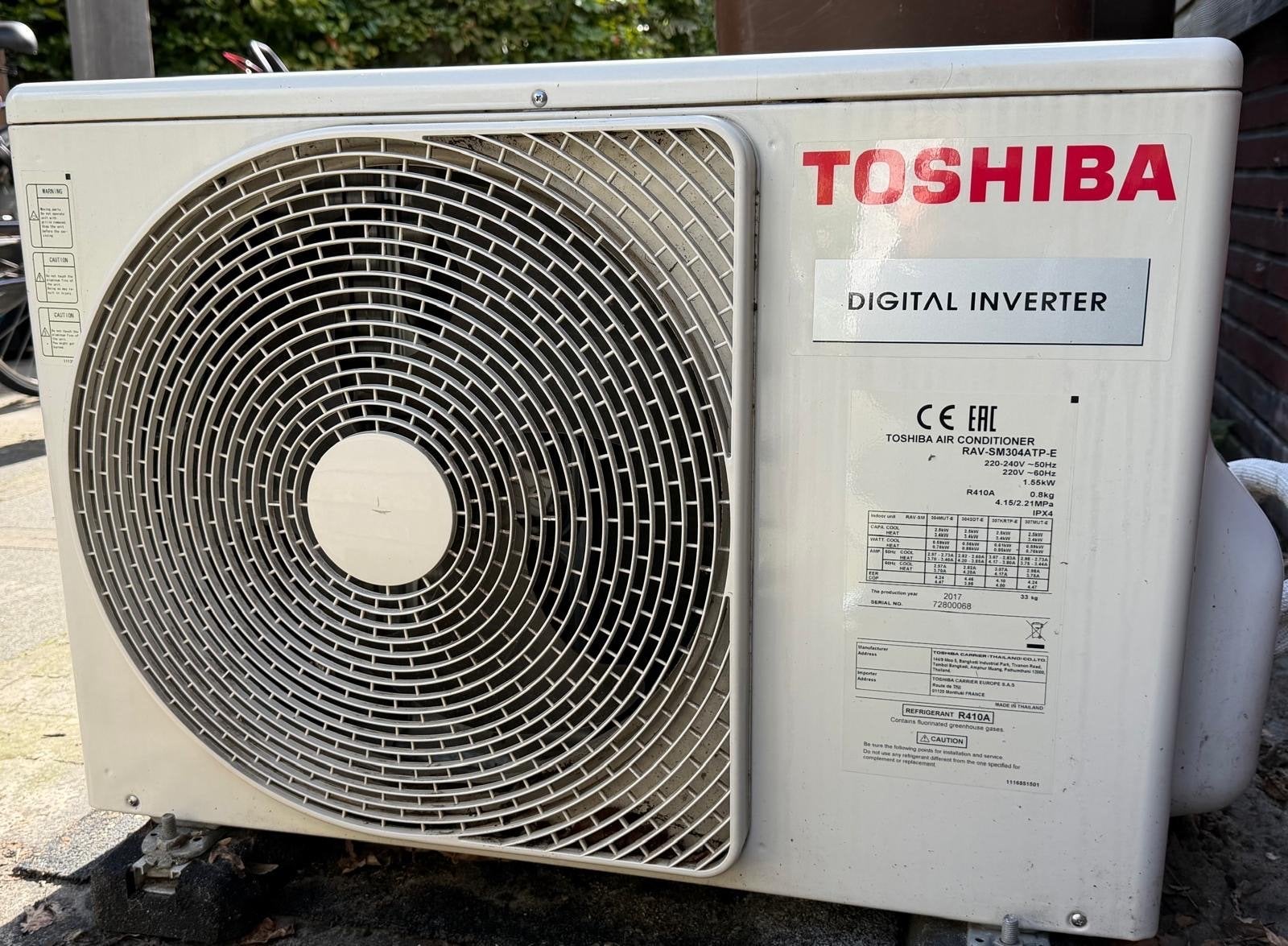 Elga warmtepomp compleet systeem, Ophalen, Gebruikt, Verwarmen, 3 snelheden of meer