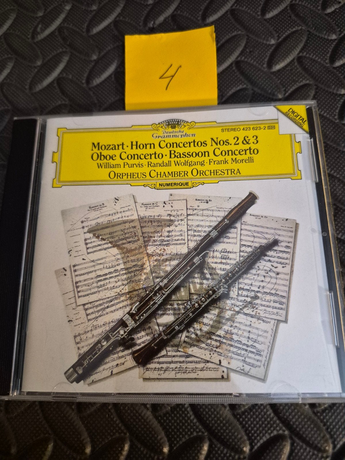Mozart Hoorn-, Hobo- en Fagotconcerten - Orpheus Chamber Orc, Mozart, Soloconcert, Ophalen of Verzenden, Zo goed als nieuw