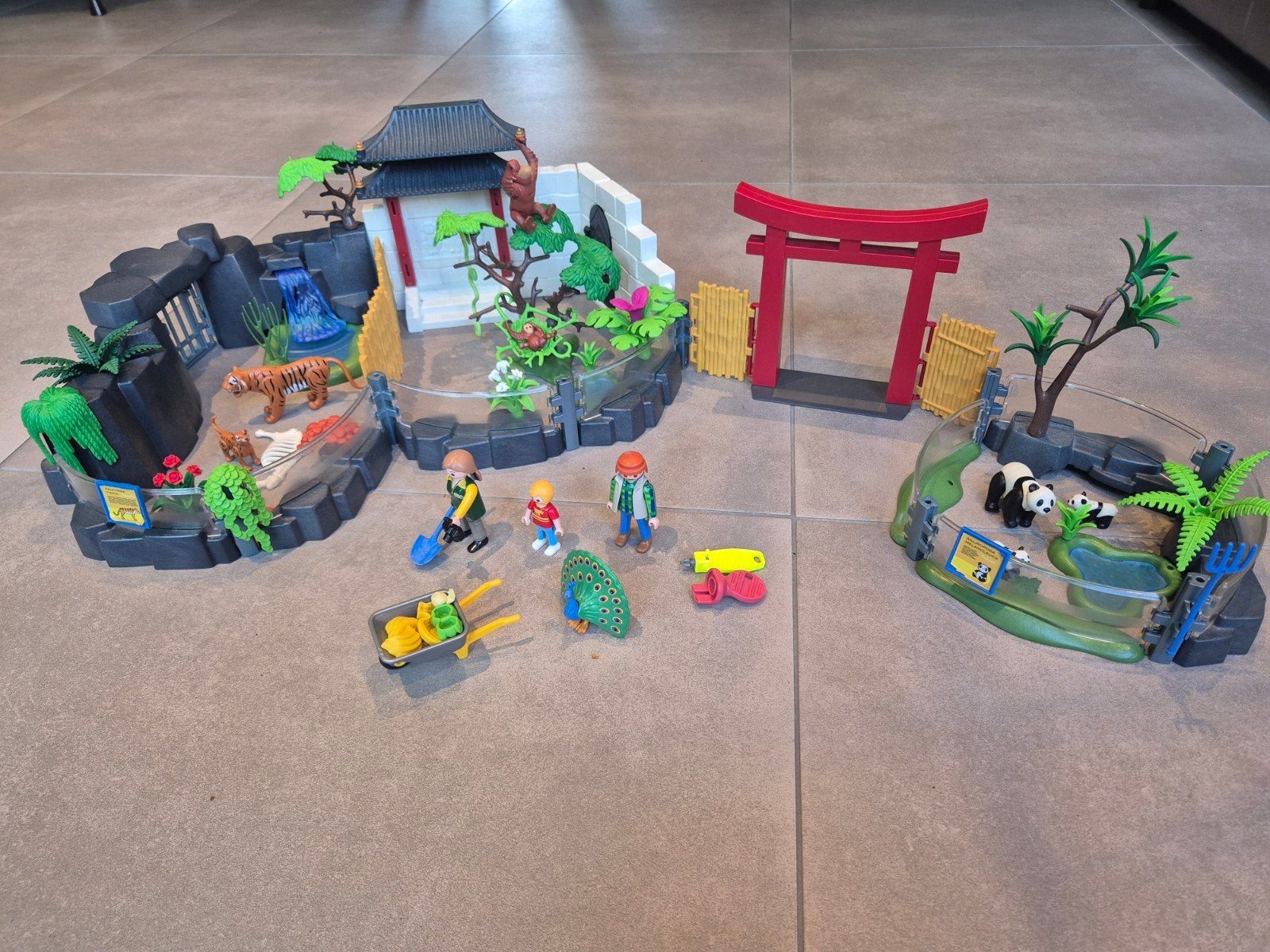 Playmobil 4852 aziatische dierentuin, Ophalen, Zo goed als nieuw, Wild life, Overige typen