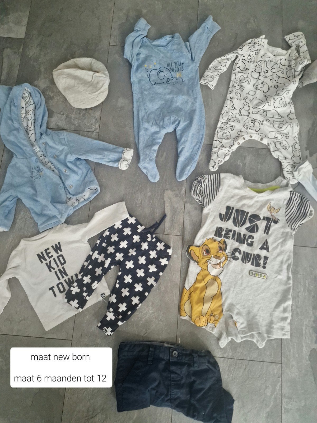 Babykleding pakket maat 50-80 (newborn tot 12 maanden), Ophalen of Verzenden