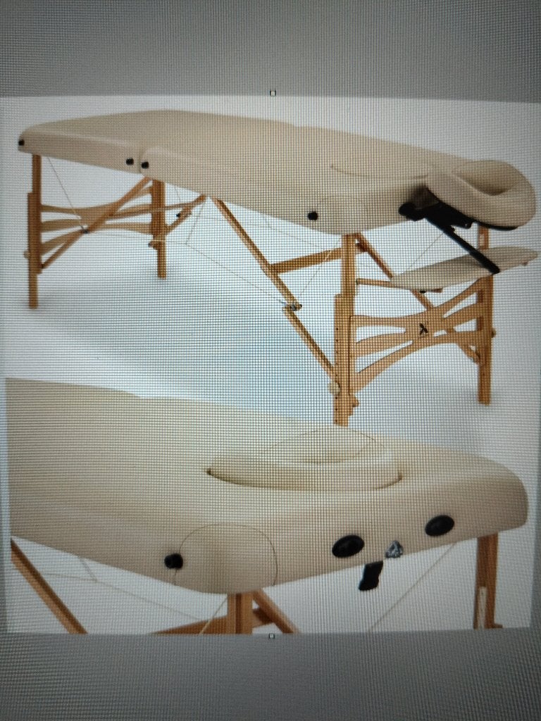 Massagetafel inklapbaar, Sport en Fitness, Ophalen, Zo goed als nieuw, Massagetafel