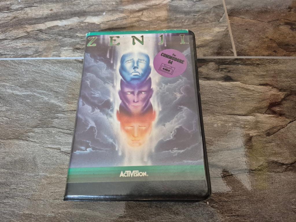 Zenji - Commodore 64 C64 Kassette Game Activision, Puzzel en Educatief, Gebruikt, 1 speler, Ophalen of Verzenden