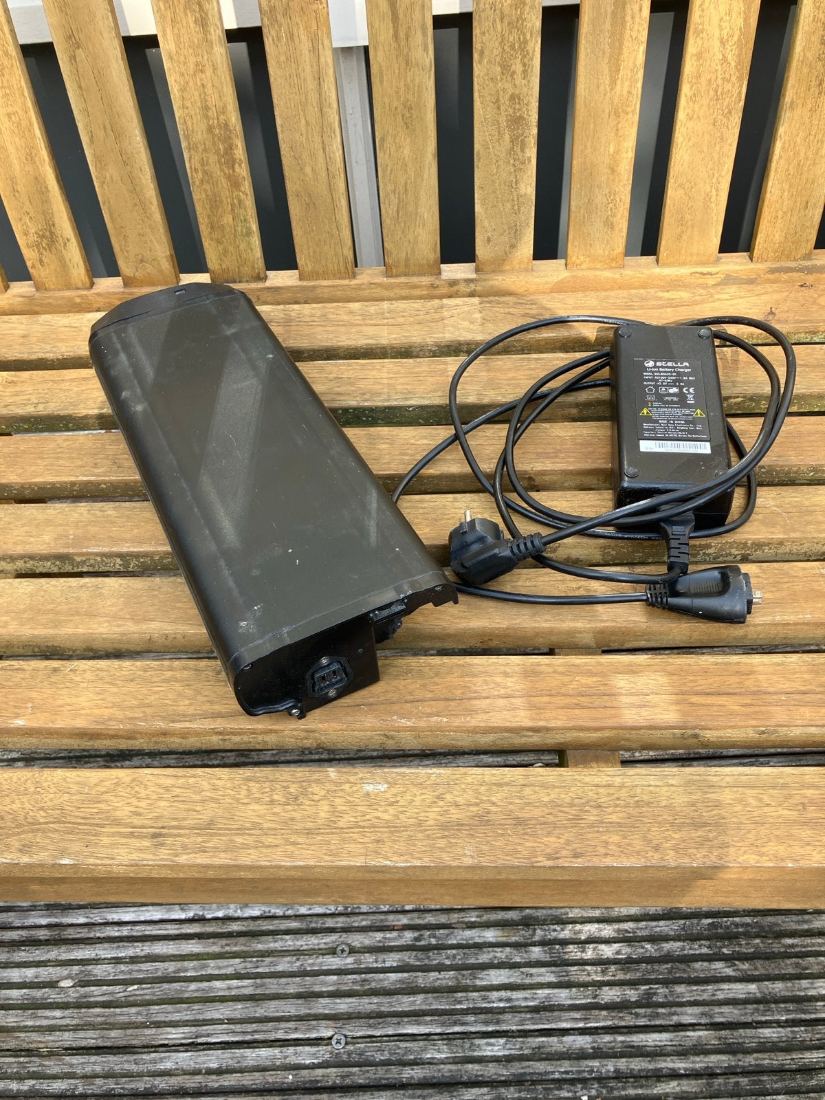 Stella E-bike Accu (JCEB360-14.5-L) met Oplader, Gebruikt