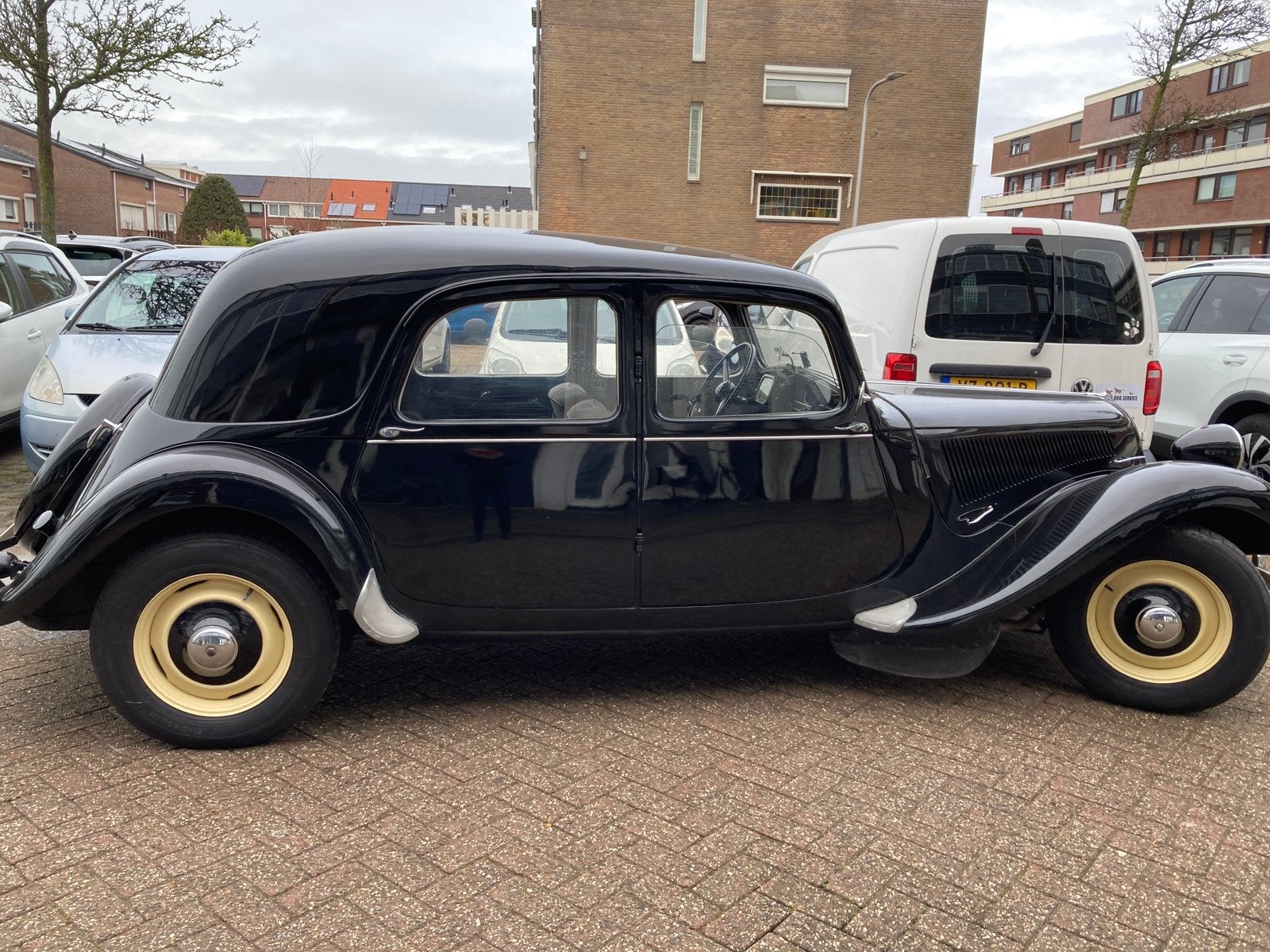 Citroën traction avant 1951 Zwart, foto 2