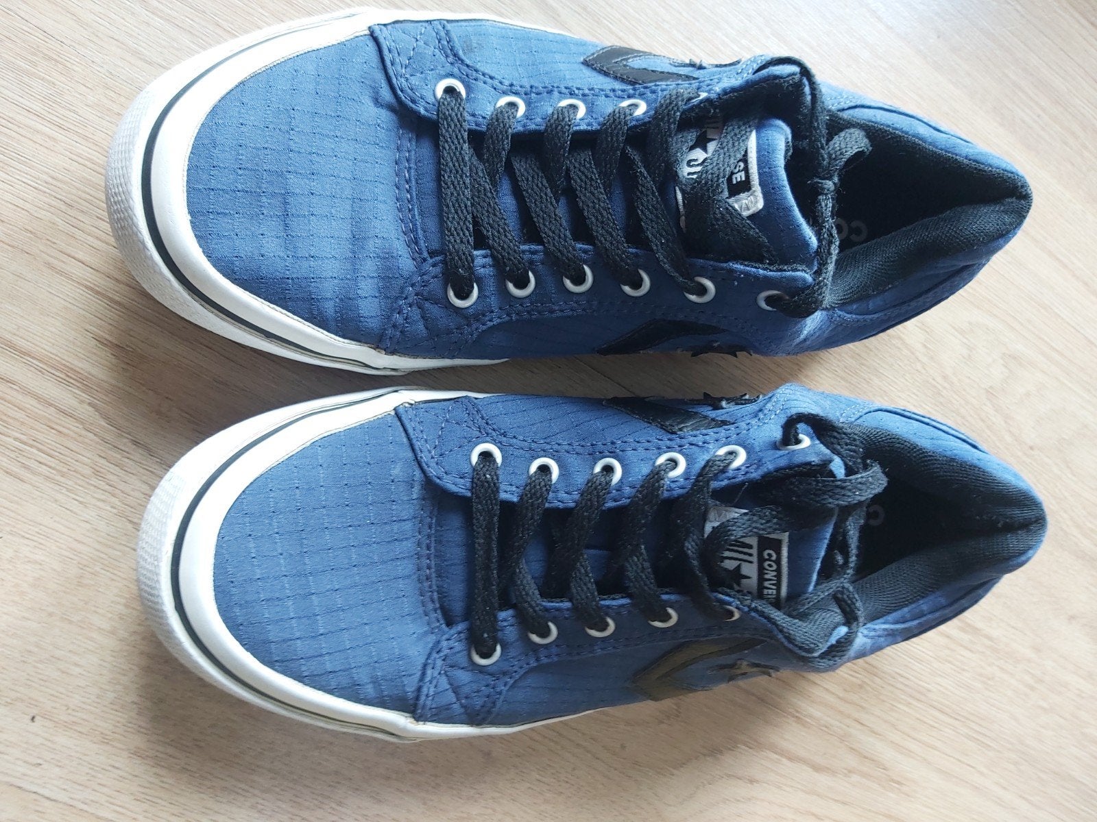 Donkerblauwe Converse sneakers - Maat 42, Blauw, Converse, Ophalen of Verzenden, Sneakers of Gympen