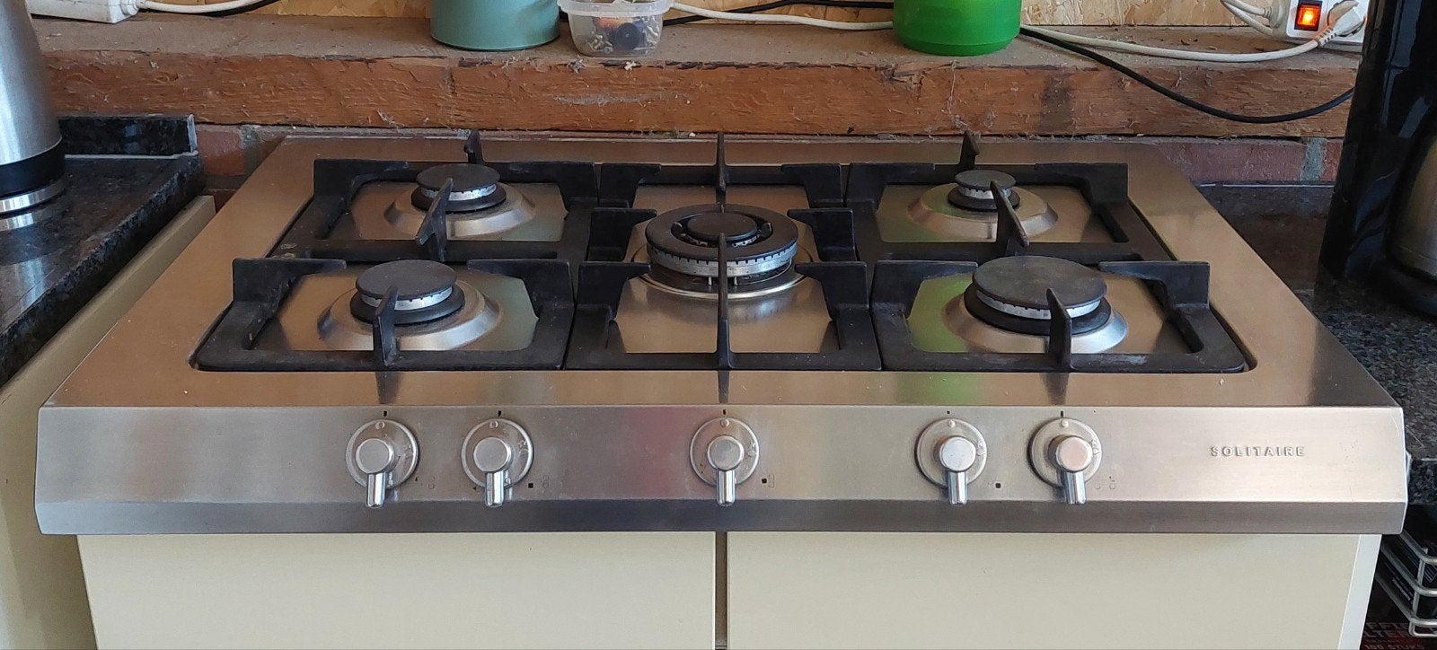 Bosch solitaire kooktoestel gas, Witgoed en Apparatuur, Ophalen, Gebruikt, Gas, Vrijstaand