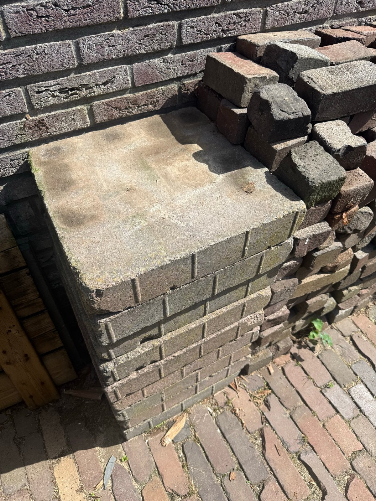 Tegels 42x42x8 cm (18 stuks), Ophalen, Overige materialen, Wandtegels, Minder dan 20 cm