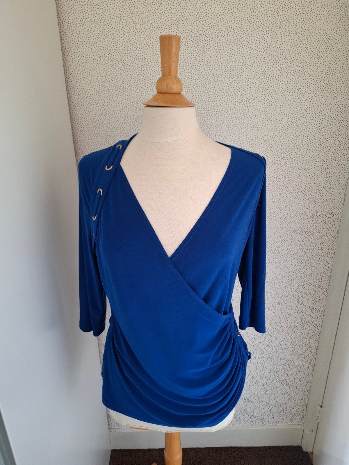 Joseph Ribkoff top maat 40, Maat 38/40 (M), Blauw, Joseph Ribkoff, Ophalen of Verzenden