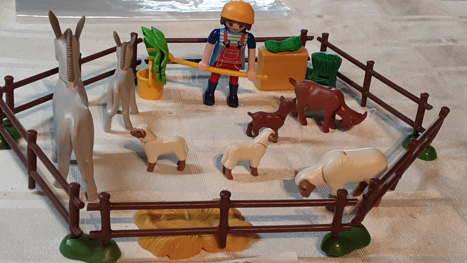 Dierenweide met boerin., Complete set, Overige typen, Ophalen of Verzenden, Zo goed als nieuw