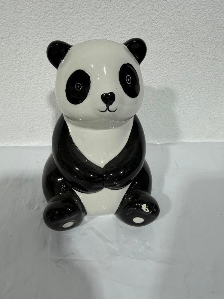Panda spaarpot, Verzamelen, Spaarpotten, Ophalen of Verzenden, Gebruikt, Steen, Aardewerk of Keramiek, Dier
