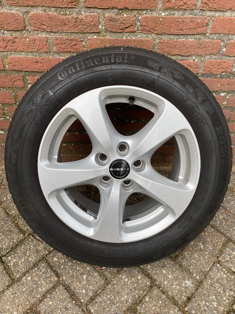 Borbet velgen 16 inch (4 stuks) incl TPMS sensoren, Auto-onderdelen, Ophalen, Gebruikt, Velg(en), 16 inch