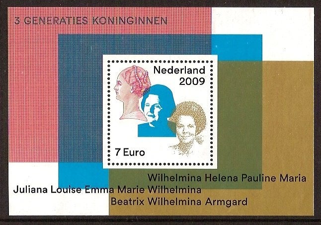 Nederland NVPH nr 2642 postfris Drie Koninginnen 2009, Ophalen of Verzenden, Na 1940, Postfris