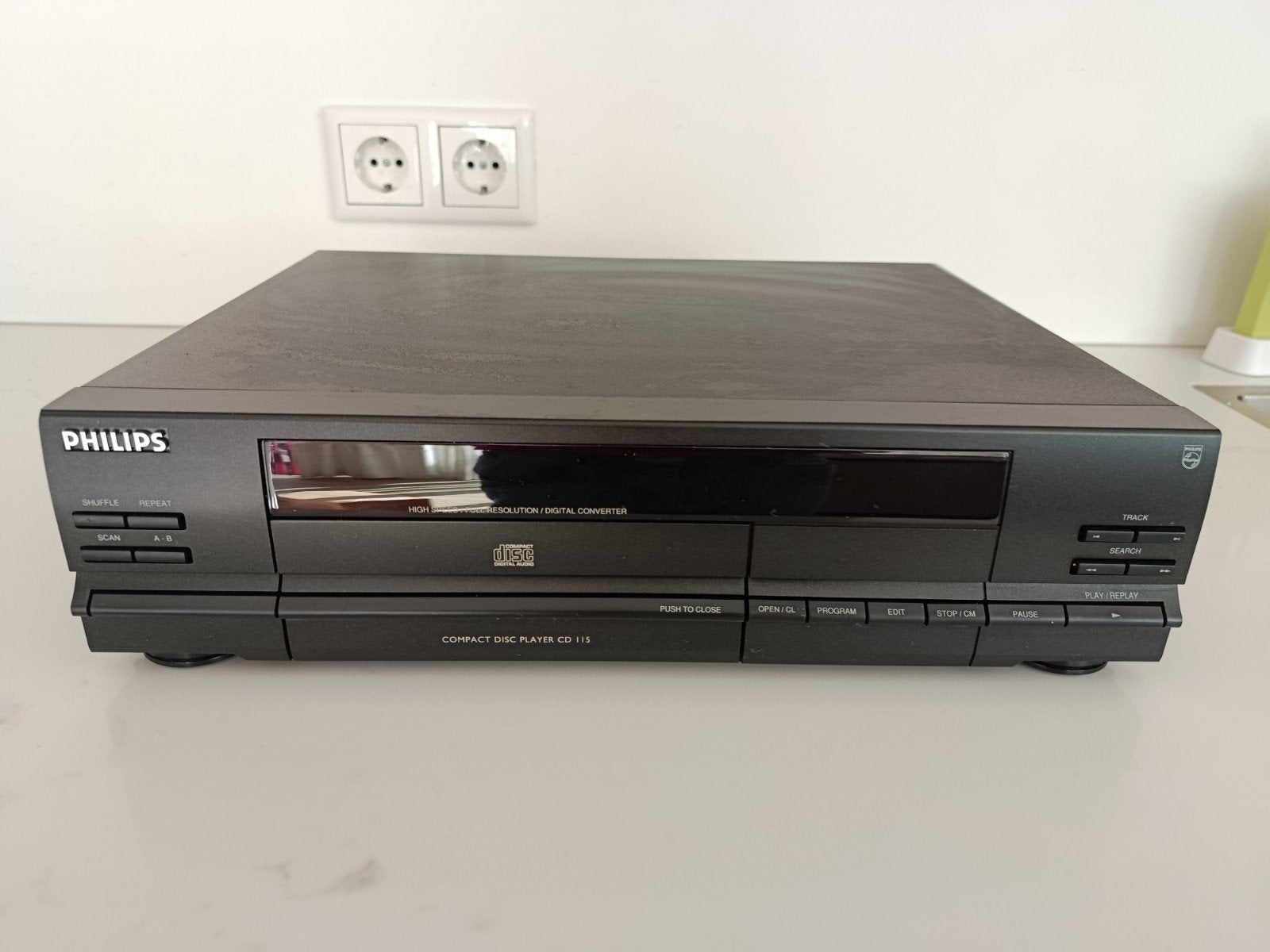 Philips CD115 Compact Disc Speler - zeer goede Staat, Audio, Tv en Foto, Ophalen of Verzenden, Gebruikt, Philips